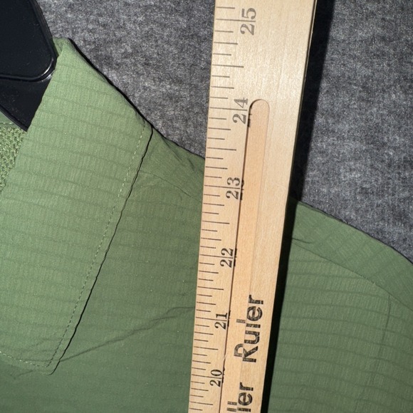 Columbia Womens Boundless Trek Button Up Vented Shirt Omni Shield Green Sz M NEW - Picture 5 of 11